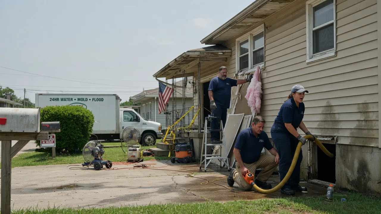 Water Damage Repair in Maringouin, LA near me